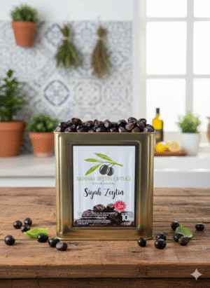 Gemlik Yağlı Sele Siyah Zeytin 231/260 Kalibre