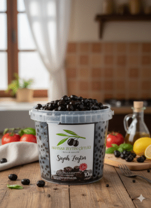 Gemlik Yağlı Sele Siyah Zeytin 321/350 Kalibre